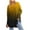Yellow christmas sweatshirts for women clearance under 5$, variant on Black and Friday Sales! Xqxayjr Women's Long Sleeve Shirts With Thumb Holes Lightweight Gradient Ombre Fall Sweaters Tops Dressy Casual Crewneck Pullover Tops Fashion Sweatshirts Clothing