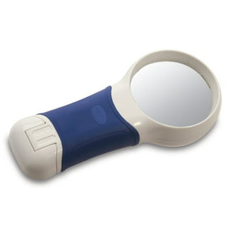 TECHSHARE Magnifying Glass with Light, Lighted Magnifying Glass, 5X  Handheld Pocket Magnifier Small Illuminated Folding Hand Held Lighted  Magnifier