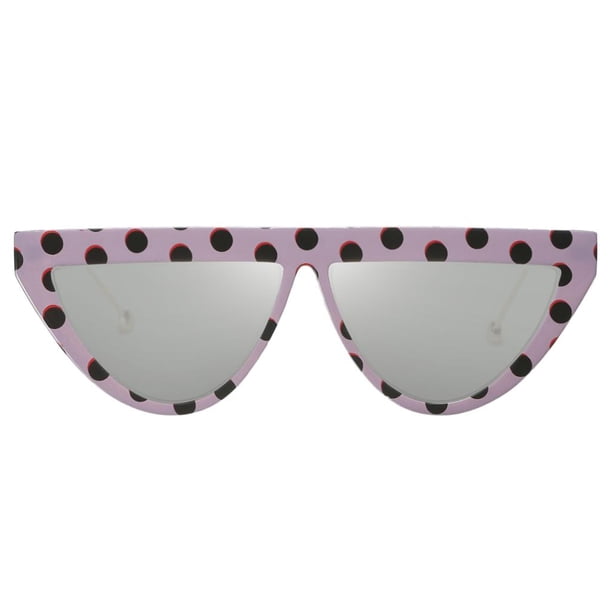 Marco plástico de sol del espejo del triángulo de los hombres de s mujeres Lente de marco Macarena Gafas de sol de estilo vintage para mujer