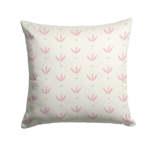 Pink Lily Fabric Decorative Pillow