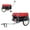 Black+Red 5, variant on Hand Trucks Bike Cargo Trailer Aluminum Luggage Cart 20" Wheel Folding Groceries Hauler with Safe Hitch System Removable Cover, OxFabric for Cycling Travel,Platform Dollies