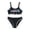 Black, variant on Swimsuits for Kids Girls Quick Dry 2 Piece Girl Bathing Suit with Chest Pad Girls Swim Suits 6-7 Years
