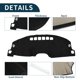 thumbnail image 4 of Cubierta de tablero Unique Bargains para Jeep Patriot, alfombrilla de tablero antideslizante | Alfombrilla de tablero frontal negra 1Pcs, 4 of 7