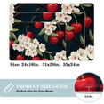 thumbnail image 2 of Cherry Non-Slip Polyester Chair Mat for Office, Machine Washable Door Rug, 2 of 6