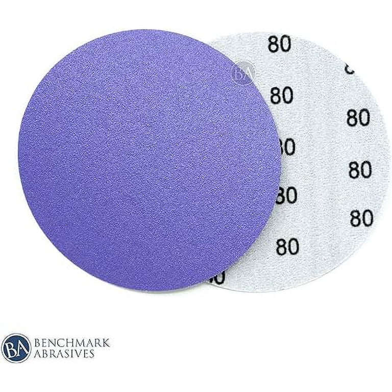 5 Inch Sanding Discs Benchmark Abrasives 5-Inch Hook & Loop Sanding ...