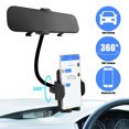 thumbnail image 1 of Car Phone Holder Mount,Car Cell Phone Holder 360 Degrees Rotating Phone Holder Car Vent Phone Mount Car Rearview Mirror Mount, 1 of 9