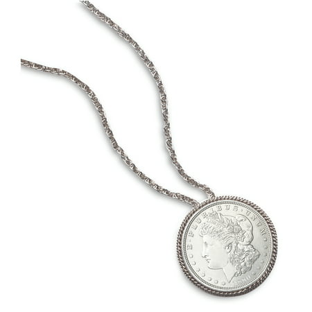 Morgan Silver Dollar Pin/Coin Pendant