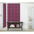 thumbnail image 5 of Ambesonne Floral Inspiration Peel & Stick Wallpaper for Home, Night Seduction, 13"x100", Raspberry Magenta and Black, 5 of 5