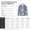 thumbnail image 5 of Kdxio Watercolor Flowers Butterfly Print Women Men Sun Protection UPF 50+ Jackets Zip Up Long Sleeve Hoodie Hiking Lightweight with Pockets, 5 of 7