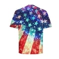 thumbnail image 6 of UVEASISHA 4th of July Graphic Tees for Men Novelty American Flag Stars Stripes Printed T-Shirts Big and Tall Casual Short Sleeve Patriotic Tshirt Silver 5XL, 6 of 7