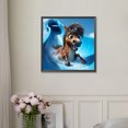 thumbnail image 4 of Pintura de diamante 5D DIY, taladro redondo completo, kit de caballo de surf, decoración del hogar, 30x30cm, 4 of 9