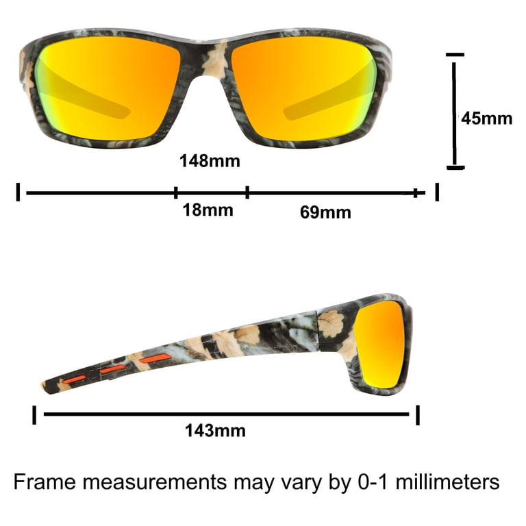 M+ Safety, Protective Eyewear, Unisex, Plastic, MS622187BCAMO Lens