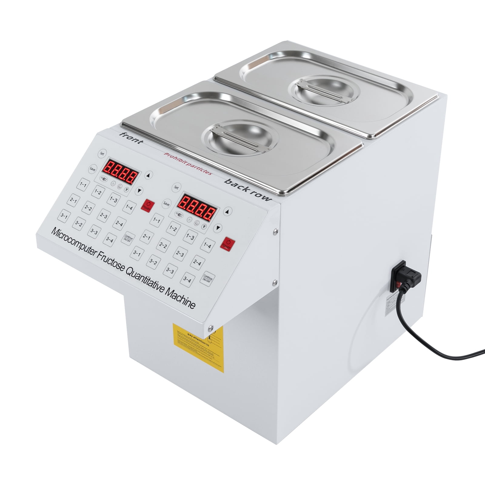 Vintoro 10L Fructose Quantitative Machine with Lids, Automatic Fructose Dispensing Machine, Fructose Dosing Machine