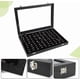 thumbnail image 4 of Ring Holder Showcase For Store Display Jewelry Show Home, Ring Organizer For Jewelry Rings, Studs Earrings (100 Slot, Black), 4 of 4