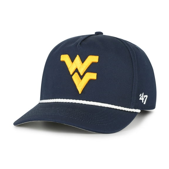 Men's '47  Navy West Virginia Mountaineers Rope Hitch Adjustable Hat