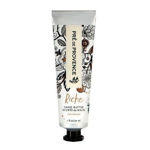 Pre de Provence Riche Collection Hand Butter, Coconut, 30 ml, 1 Count (35710CT)