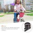 thumbnail image 3 of 1 Pair Black Adjustable PU Bike Basket Straps for Secure Attachment of Cycling Accessories and Gear, 3 of 6