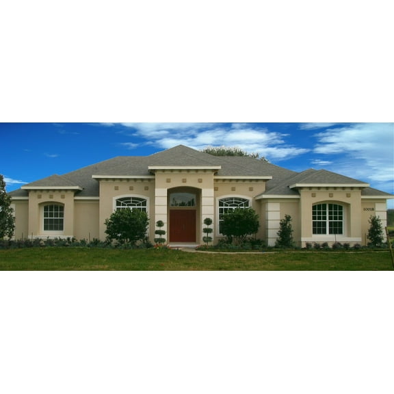 556-27613: Traditional European 4 Bed, 3 Bath Luxury Home Plan, 2761 Sq Ft: Full Blueprints with License to Build by Home Plan Marketplace - Lesuto