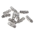thumbnail image 2 of 25pcs / Lot Beads Anillos de cabellero Clip de brazalete de de cabellero ajustable Plata Salvador Anillos de pelo ajustables., 2 of 10