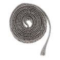 thumbnail image 1 of GUOOL 1 Yard Crystal Rhinestone Ribbon Sewing DIY Crafts Supplies Clear Gray, 1 of 9