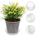 thumbnail image 5 of BERTDOMD 4-Pack Plastic Flower Pots for Garden, Greenhouse , Strawberry Planting Pots, 0.15 Gallon Small Plant Containers, 5 of 6