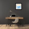 thumbnail image 3 of Ludwig, Alicia 12x12 Black Ornate Wood Framed with Double Matting Museum Art Print Titled - Morning Surf II, 3 of 4