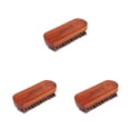 thumbnail image 1 of Naiovety Ropa cepillo para zapatos de mano cuero pulido calzado limpieza cepillos removedor abrigo bolso muebles marrón rojo Type1 NO1, 1 of 6