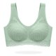 thumbnail image 2 of Charming Women Slim Push Up Wireless Sports Yoga Lace Bra Top Breathable Underwear, 2 of 5