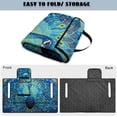 thumbnail image 4 of Xoenoiee Blue Peacock Print Golf Cart Seat Covers, Club Car Precedent Seat Cover, Golf Cart Seat Blanket Covers for 2 Person Seats, Summer Golf Cart Seat Towel, 4 of 7
