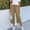 Khaki, variant on Linen Capri Pants For Women Baggy Linen Pants Women Ankle Pants For Women Wide Leg Capri Womens Capris Linen Pants Linen Capri Pants For Women Womens Cropped Pants Cotton Trousers
