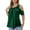 Green, variant on Loopsun Plus Size Womens Summer Tops, Women's Plus Size Top Short Sleeved Basic Casual Round Neck Off Shoulder T-shirt Loose Cotton Shirt Green XL