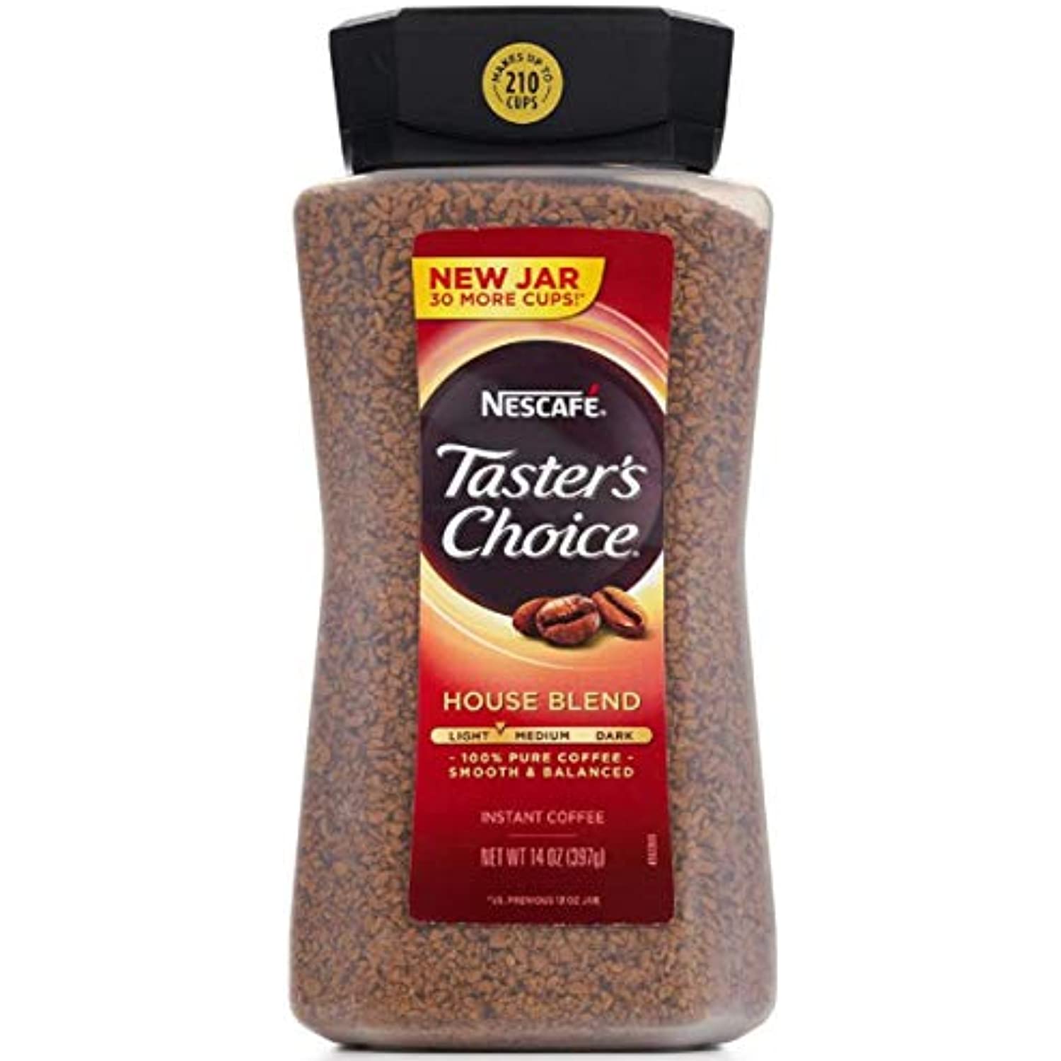 Tasters Choice Instant Coffee, 14 Ounce