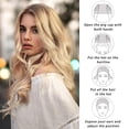 thumbnail image 3 of RUseeN Wig Cap, Black Wig Cap 10 Pieces Wig Caps, Stocking Caps, Stretchy Nylon Wig Stocking Caps for Women, Men, Kids, 3 of 7
