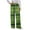 Green, variant on Zkozptok Womens Plaid Pants Soft Cotton Pajama Pants Drawstring Lounge Pants Casual Sweatpant with Pockets