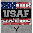 thumbnail image 2 of US Air Force Honor Value USA Flag Men's Graphic T Shirt Tees Brisco Brands S, 2 of 5