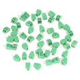 thumbnail image 1 of Lot de 50 connecteurs universels à vis pour PCB, 2 broches, pas de 2,54 mm, vert, 1 of 4