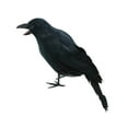 thumbnail image 3 of Darzheoy Halloween Decoration Realistic Crows Halloween Handmade Crow Prop Feathered Black Crows Props Scene Birds Decoration, 3 of 9
