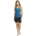 thumbnail image 6 of Everyday Yoga Tie Dye Radiant Strappy Back Support Tank, Scoop Neck, Sleeveless, Casual (Women’s), 6 of 8