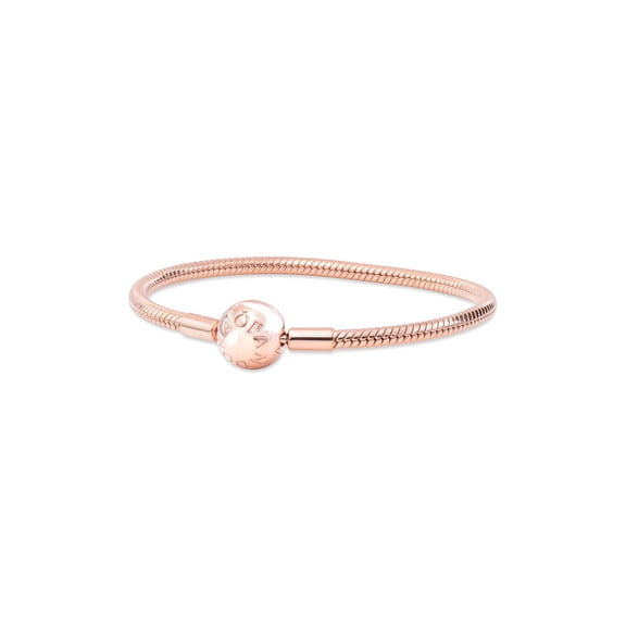 PANDORA Smooth PANDORA Rose Clasp Bracelet