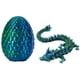 thumbnail image 3 of Dragón Impreso en 3D Cristal Con para Regalo ( ) Verde, 3 of 4