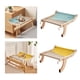thumbnail image 1 of Percha para ventana de gato,Cat Window Perch para gatos de interior grande,Estantes de la cama del asiento de la ventana de la hamaca del montaje del salón,Balcón de cama de amarillo y azul Fernando Percha para ventana de gato, 1 of 8