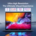 thumbnail image 2 of Computadora portátil Ninkear N14 Pantalla IPS 4K UHD de 14 pulgadas Pantalla 3840 * 2160 Diseño plegable y plegable de 360 °, 2 of 8