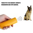 thumbnail image 2 of Dispositivo antiladridos 3 en 1, repelente ultrasónico portátil de mano para perros y mascotas, dispositivo de entrenamiento de control con LED negro, 2 of 9