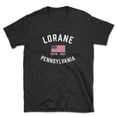thumbnail image 1 of Lorane Pennsylvania Patriot Men's Cotton T-Shirt, 1 of 1