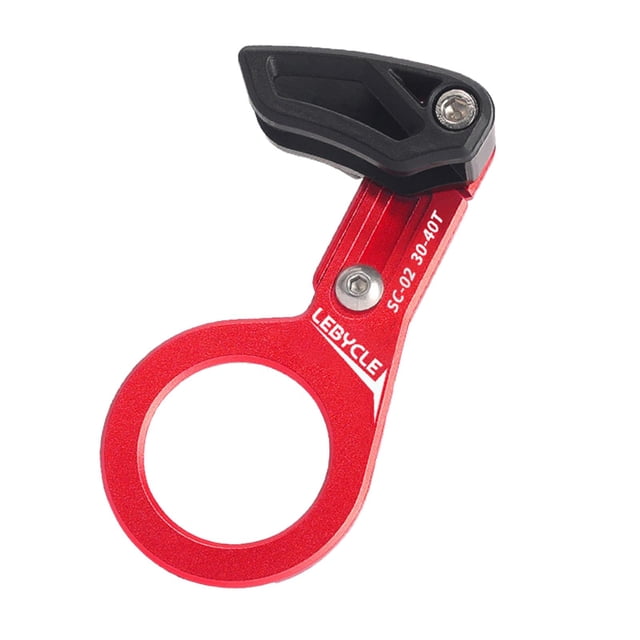Guía de cadena de bicicleta de montaña Zulema Soporte inferior protector de cadena Rojo