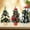 A4163 christmas decorations under 5$, variant on Mini Christmas Tree under $5! Cagogo Mini Artificial Christmas Tree with LED Lights, Xmas Desktop Decoration Tree Set, Tabletop Christmas Tree for Holiday Table Decor, Battery Operated Small