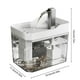 thumbnail image 3 of Mom's Best Dispensador de agua automático para gatos y perros, bebedero, 3 of 7