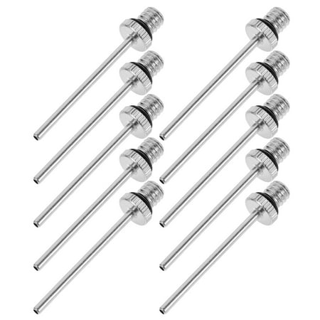 HOMEMAXS 10 Pcs Sporting Goods Inflation Devices Ball Air Needle Working