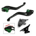 thumbnail image 2 of NEW Short Clutch Brake Lever fit for Kawasaki Ninja 250R 400 /Z300 Z250SL, 2 of 12