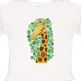 thumbnail image 4 of Inktastic Giraffe silhouette Boys or Girls Long Sleeve Baby Bodysuit, 4 of 5